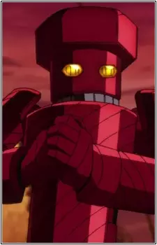 Gambar Karakter Anime: Crimson Kingbolt