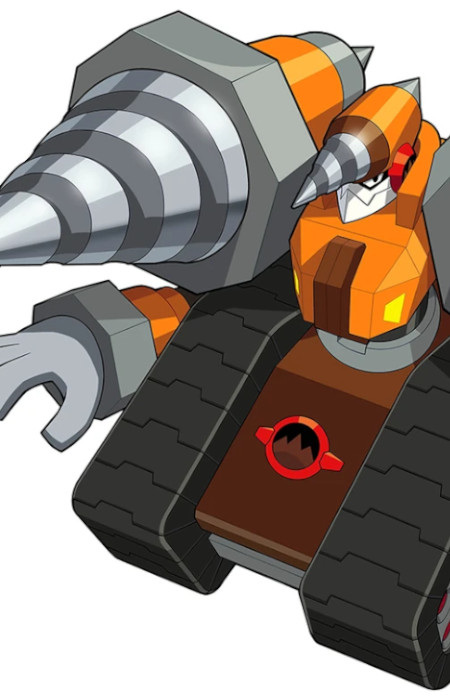 Gambar Karakter GroundMan.EXE