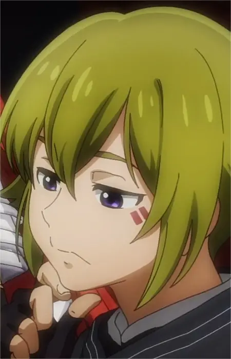 Gambar Karakter Anime: Green Hair Player