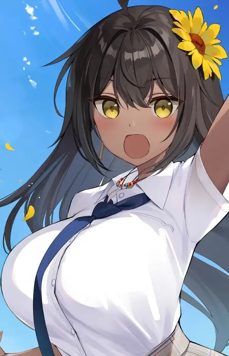 Gambar Karakter Anime: Latina Olavomiwa