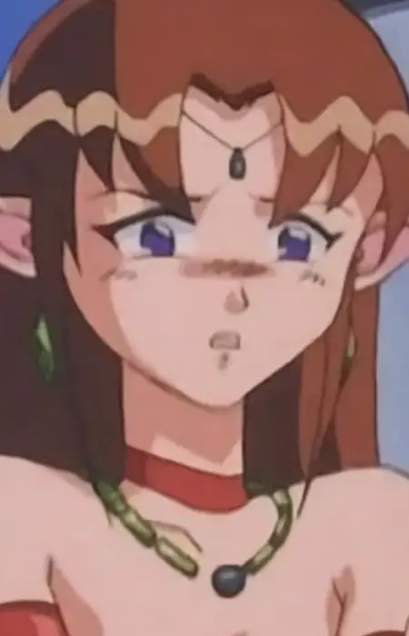 Gambar Karakter Anime: Elf Priestess