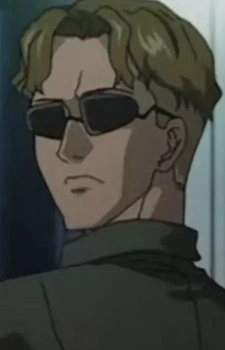 Gambar Karakter Anime: Man with Sunglasses