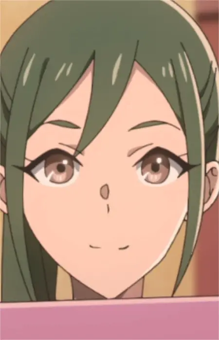 Gambar Karakter Anime: Green Hair Girl