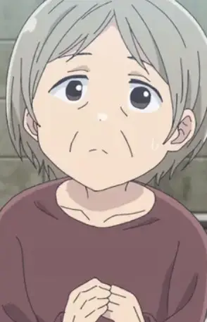 Gambar Karakter Anime: Old Lady