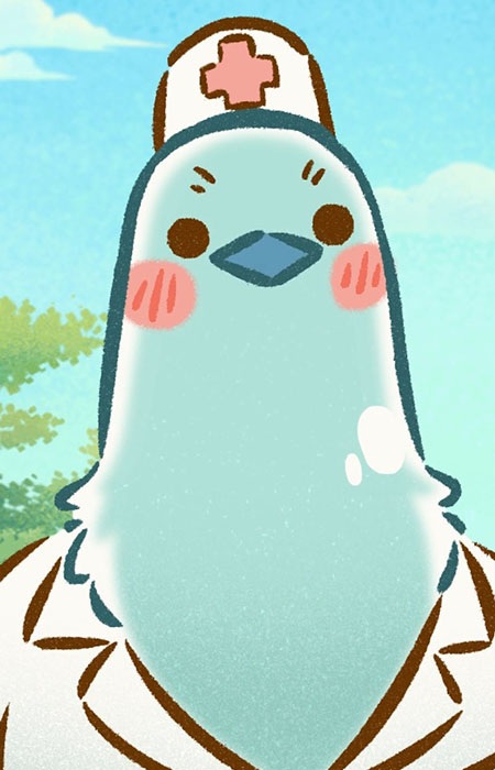 Gambar Karakter Flower Bird
