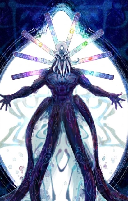 Gambar Karakter Anime: Ctarnidd of the Abyss "Resident of the Abyss"