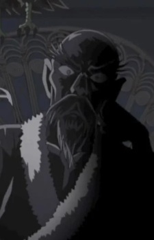 Gambar Karakter Anime: Mysterious Old Man With Bird
