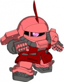 Gambar Karakter Zako Red