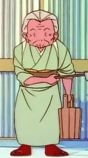 Gambar Karakter Anime: Old Washer Woman