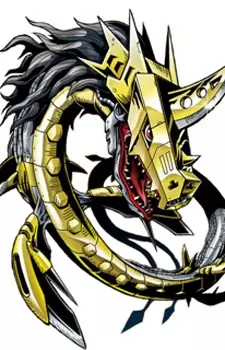 Gambar Karakter Anime: Metal Seadramon