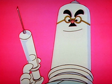 Gambar Karakter Chushaki-sensei