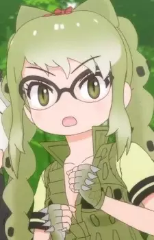 Gambar Karakter Anime: Spectacled Caiman