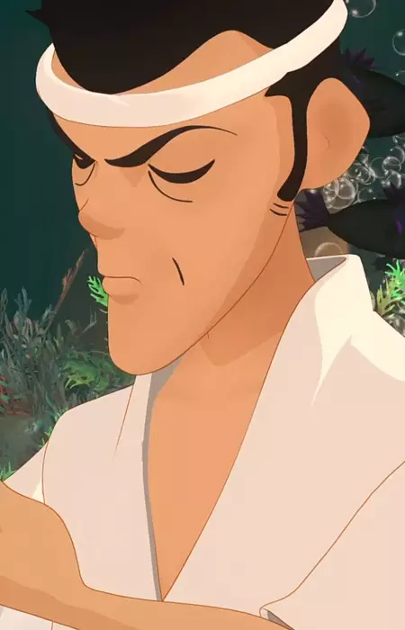 Gambar Karakter Anime: Shinpachi's Father