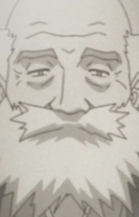 Gambar Karakter Anime: Michishio's Grandpa