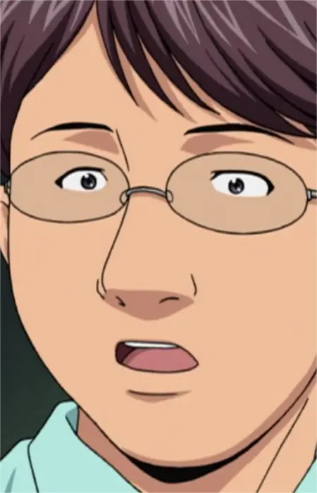 Gambar Karakter Anime: Player with Glasses