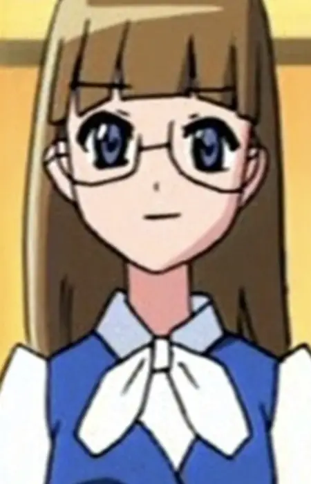 Gambar Karakter Anime: Clerk with Glasses