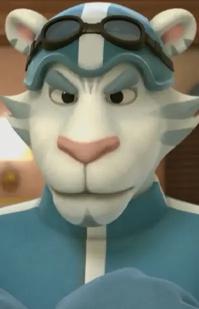Gambar Karakter Anime: White Tiger