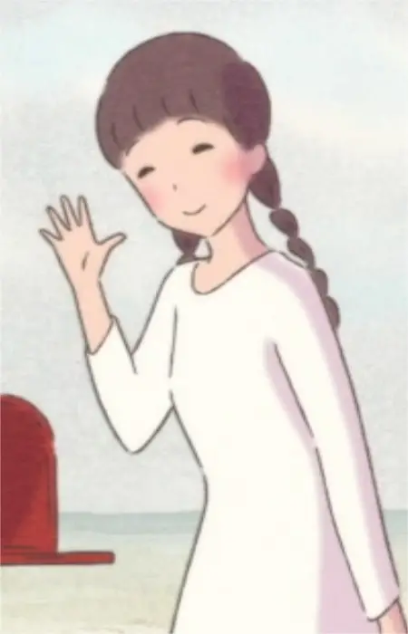 Gambar Karakter Anime: Pigtail Girl