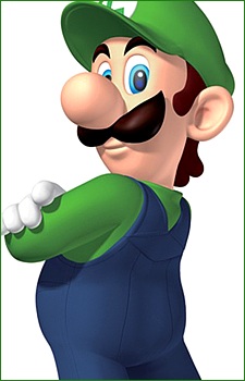 Gambar Karakter Luigi