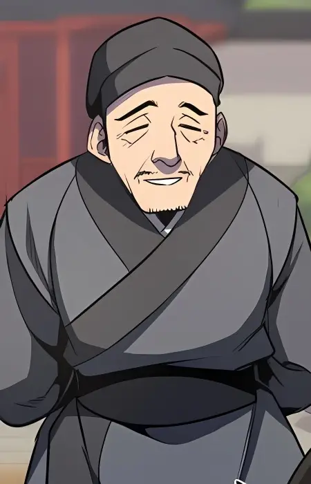 Gambar Karakter Anime: Old Man Bang