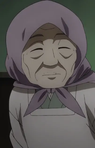 Gambar Karakter Anime: Old Woman