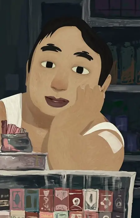 Gambar Karakter Anime: Shop Owner