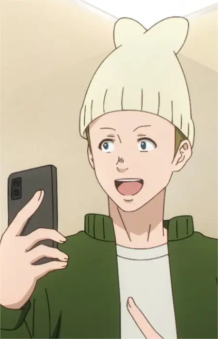 Gambar Karakter Anime: Smartphone Guy