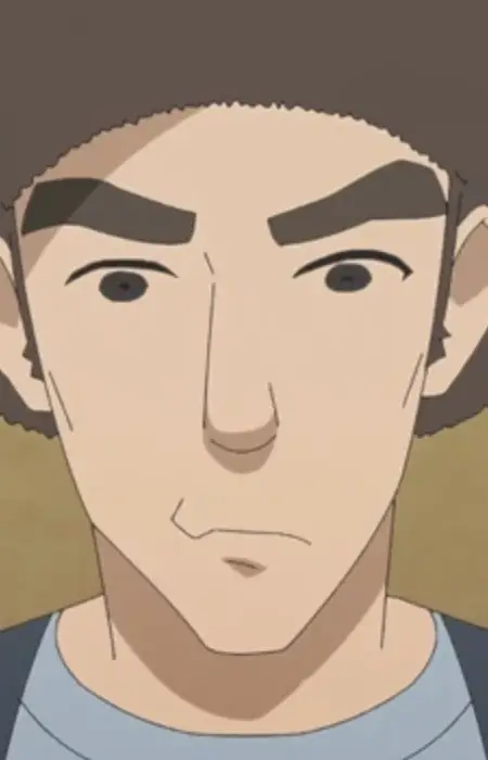 Gambar Karakter Anime: Afro Manager