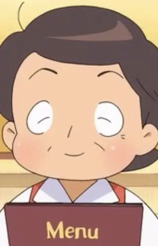 Gambar Karakter Anime: Famires Waitress