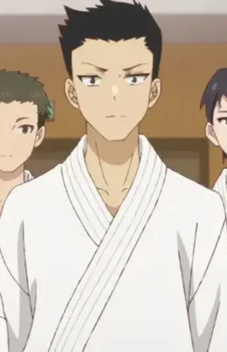 Gambar Karakter Anime: Karate Club Vice-Captain