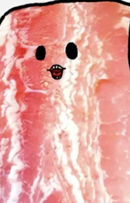 Gambar Karakter Anime: Bacon Moshamusha-kun