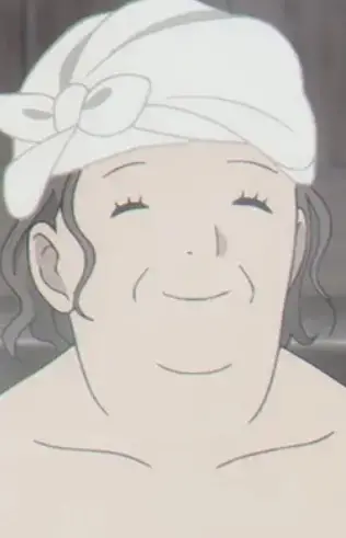 Gambar Karakter Anime: Lady at Hot Spring
