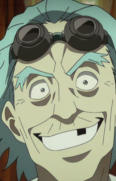 Gambar Karakter Anime: Raymond "Hakase" Honda