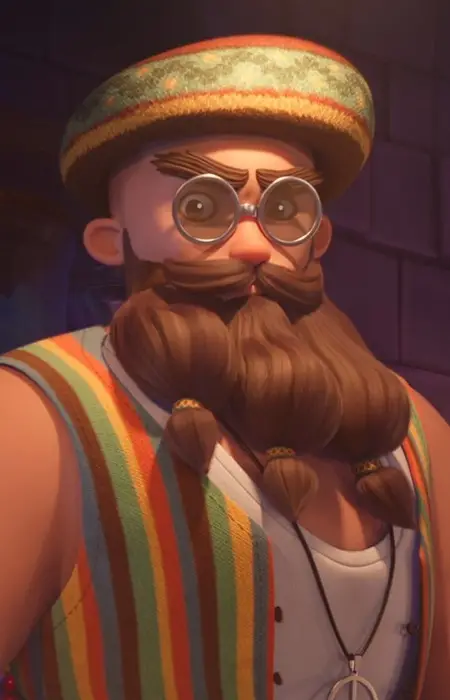 Gambar Karakter Anime: Beard