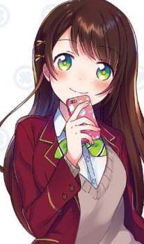 Gambar Karakter Yuzuha Asahikawa