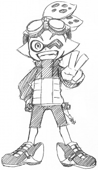 Gambar Karakter Goggles-kun