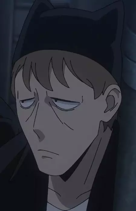 Gambar Karakter Anime: Black-Suited Man B