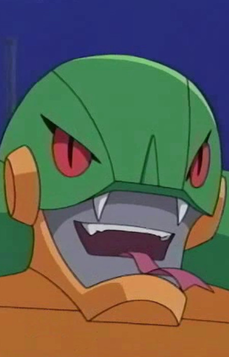 Gambar Karakter SnakeMan.EXE