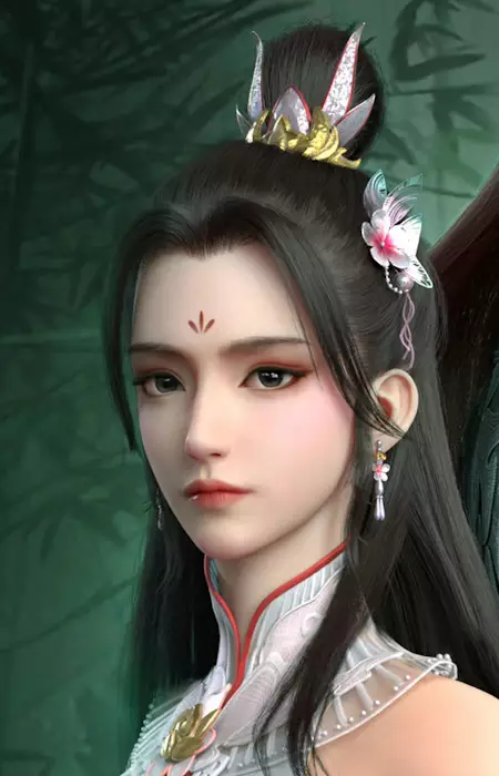 Gambar Karakter Anime: Hehuai Bai
