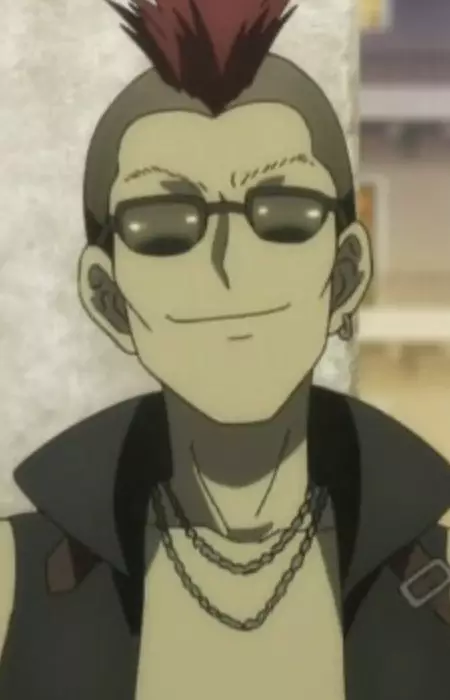 Gambar Karakter Anime: Mohican Red