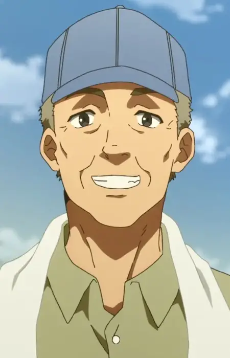 Gambar Karakter Anime: Haruki's Grandfather