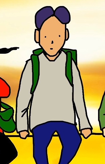 Gambar Karakter Anime: The Kid in White