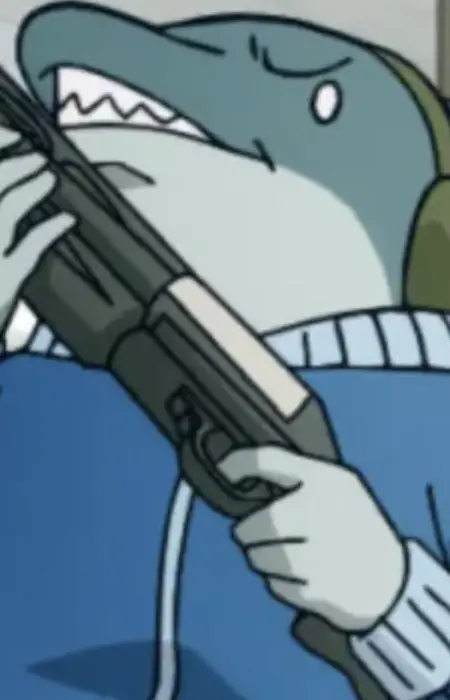 Gambar Karakter Anime: Dolphin Villain