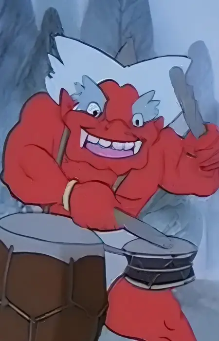 Gambar Karakter Anime: Red Oni