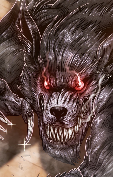 Gambar Karakter Ancient Werewolf Anthromorph