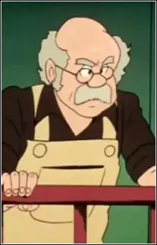 Gambar Karakter Anime: Supermarket Owner