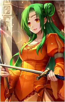 Gambar Karakter Anime: Elincia Ridell Crimea