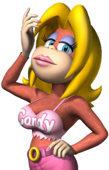 Gambar Karakter Candy Kong
