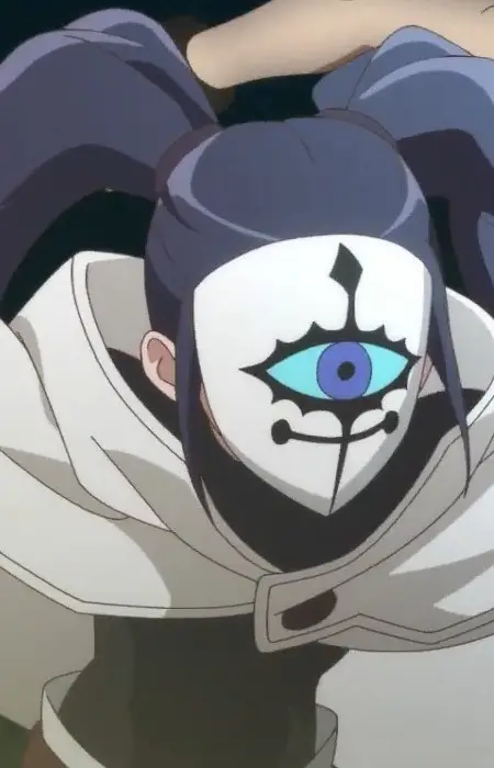 Gambar Karakter Anime: Jet-black Blood Woman