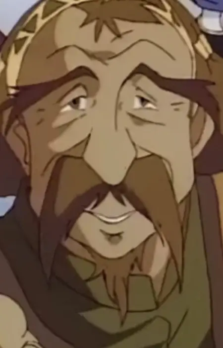 Gambar Karakter Anime: Mysterious Old Man
